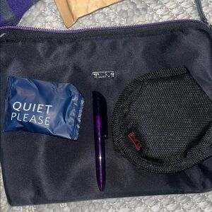 Tumi Travel Pouch with Accessories